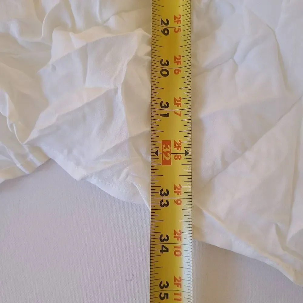 By JJ Lightweight Off White Summer Dress Size S